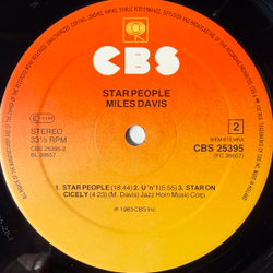 Виниловая пластинка Miles Davis ‎– Star People LP