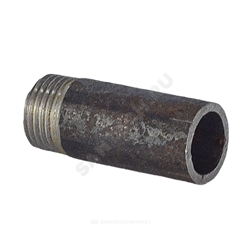 Резьба сталь удлиненная Ду 15 L=50мм из труб по ГОСТ 3262-75 МеталлПромИнвест