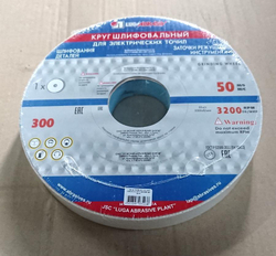 Круг шлифовальный абразивный 300х40х76 (25A)