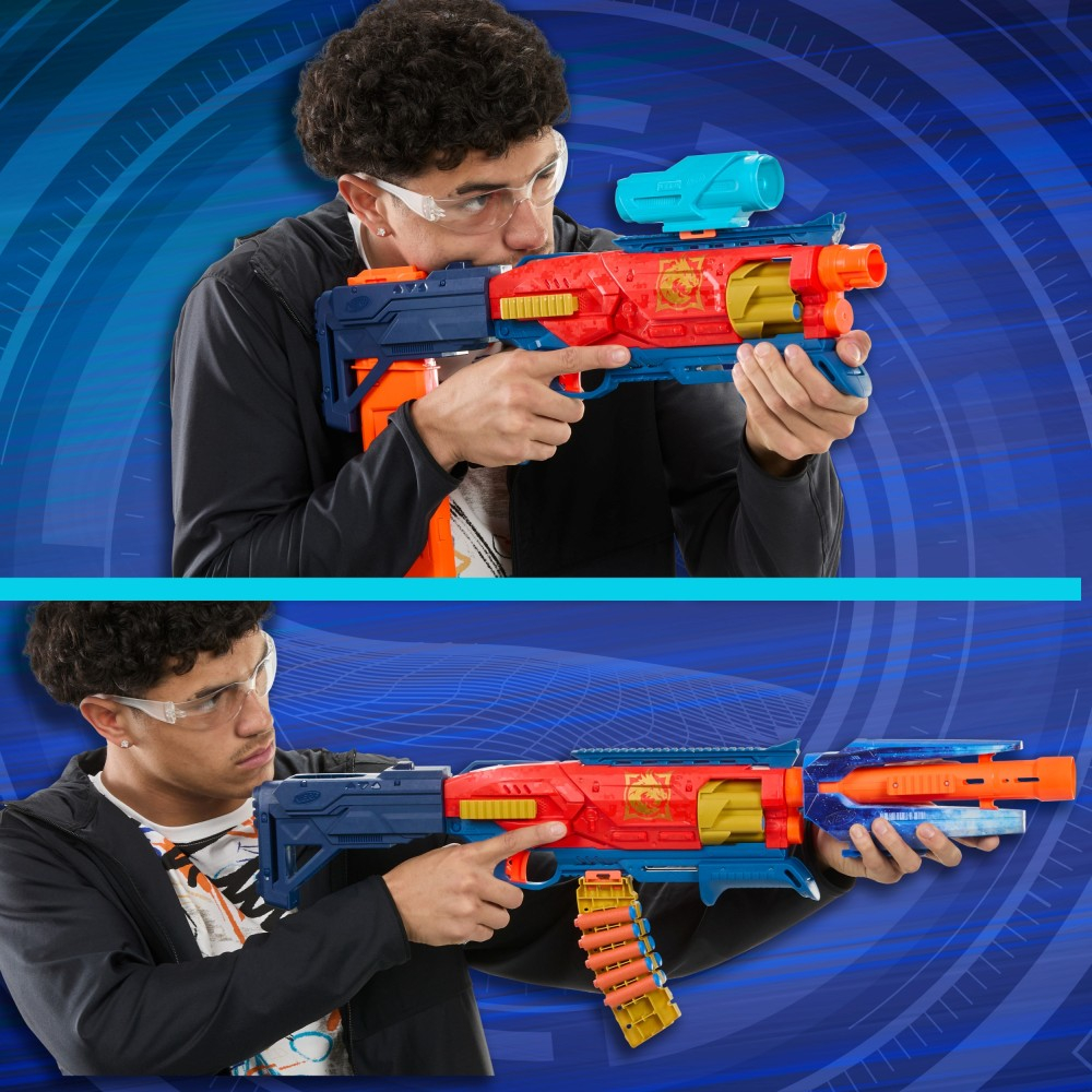 Hasbro G1759 — Бластер Nerf Loadout «Shadowspeed Recon» с 14 стрелами G1759 — фото 9