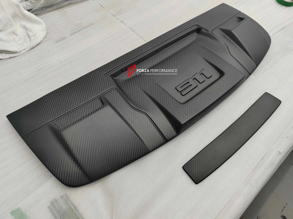 Карбоновая крышка двигателя с воздухозаборником для PORSCHE 911 992.1 CARRERA S 2019–2025