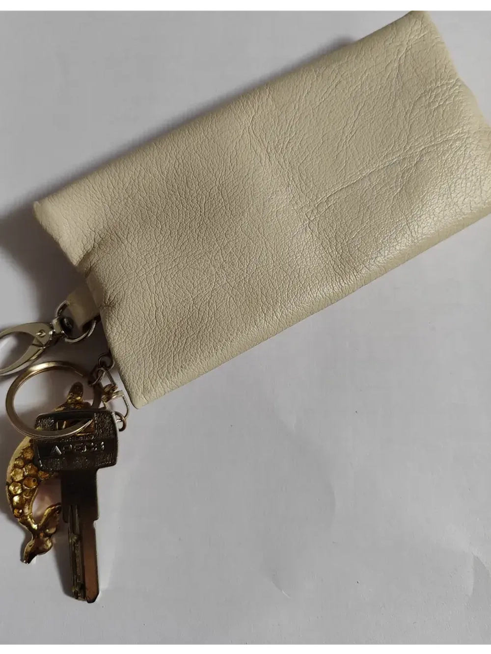 Ключница карманная из натуральной кожи