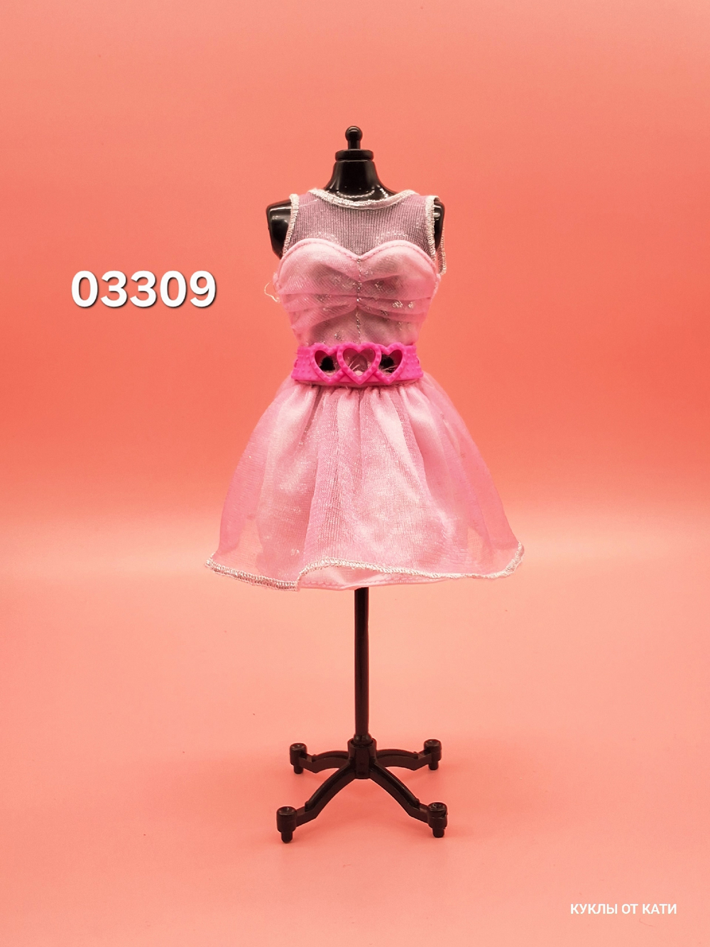 Одежда для куклы Барби винтаж платье 03309