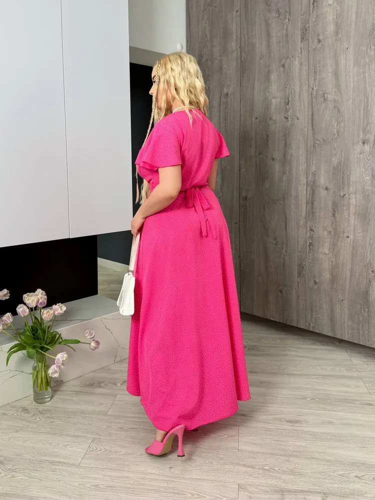 Платье на запах УК-1964-18 Фабрика Моды