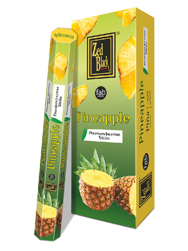Zed Black Fab Series Pineapple шестигранник Благовоние Ананас