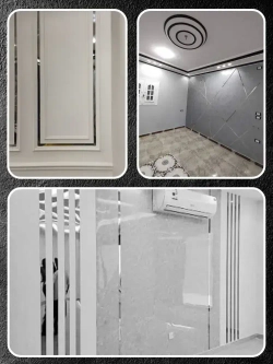 Алюминиевая полоса декоративный молдинг DIELE 30х1,5мм серебро/глянец 2,7м.