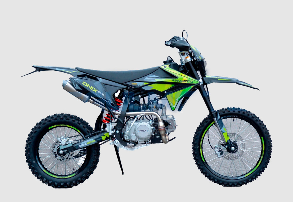 Питбайк Regulmoto ONIX SPORT Черный/зеленый