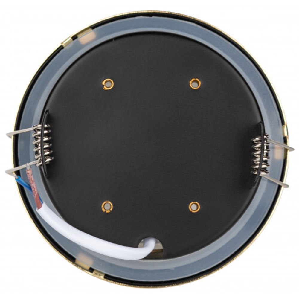 Встраиваемый светильник влагозащищенный ЭРА KL95 GD GX53 IP44 золото