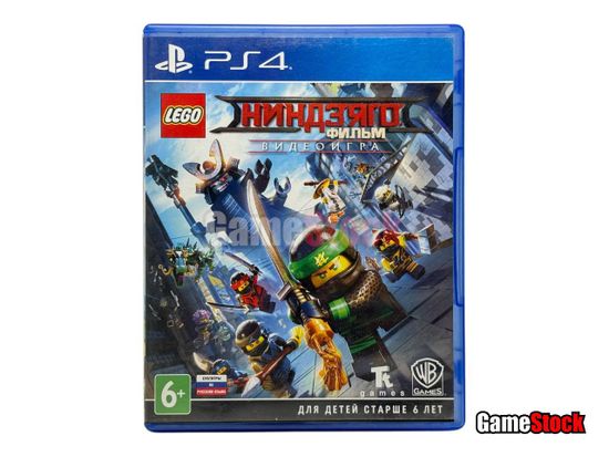 PS4 LEGO Ninjago Movie: The Videogame (Ниндзяго) (Б/У, Русские субтитры, CUSA-07744)