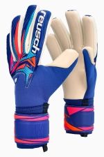 Вратарские перчатки Reusch Attrakt Gold X NC Junior - синий