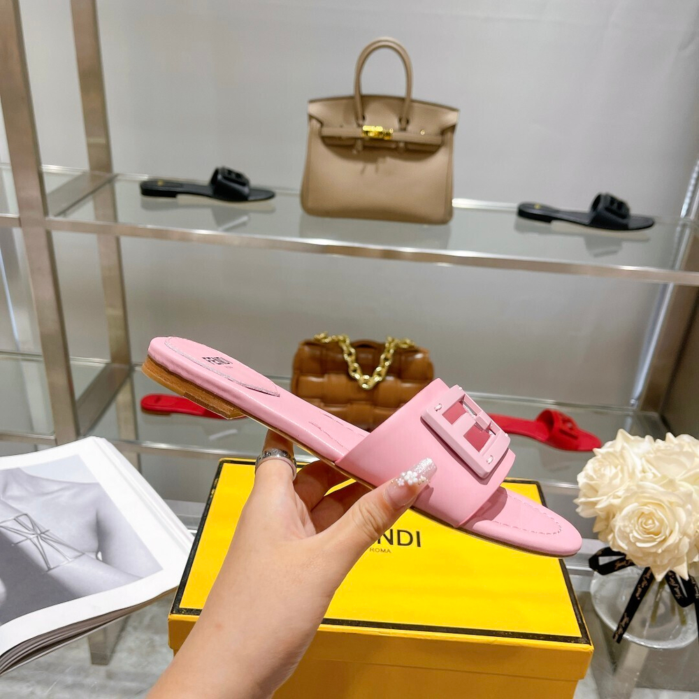 Fendi Baguette Slides