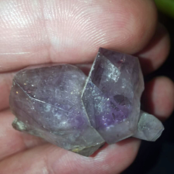 Сросток кристаллов аметиста (Карабаш) асс.