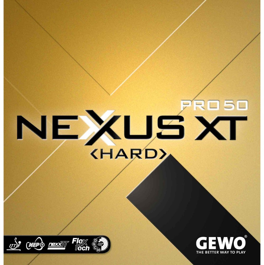 Накладка для настольного тенниса GEWO Nexxus XT Pro 50 Hard