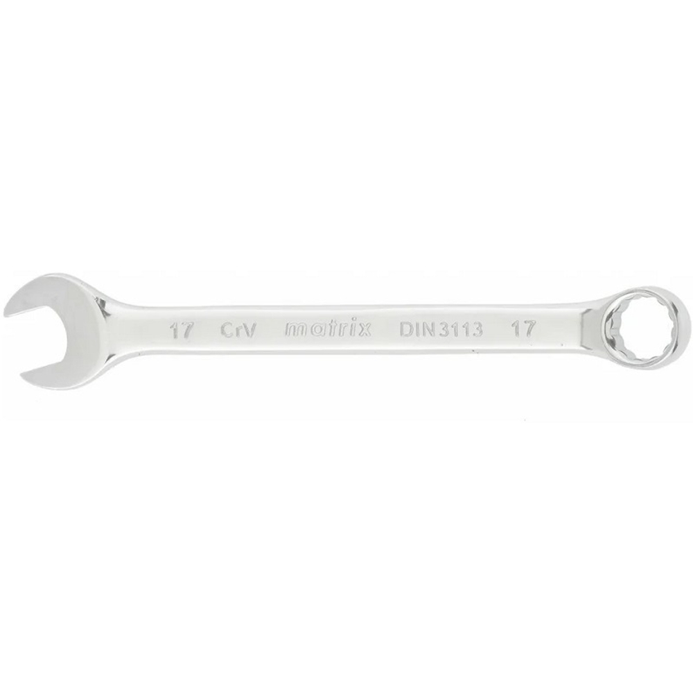 Ключ комбинированный 17 мм CrV MATRIX