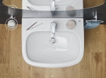 Раковина на полупьедестале Grohe Euro Ceramic 55 белая