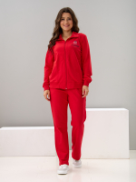 Костюм с брюками КБ-384/красный-п