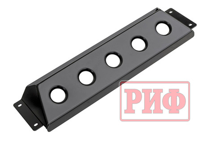 Защита радиатора под бампер для ГАЗ Соболь лифт +50 мм РИФ