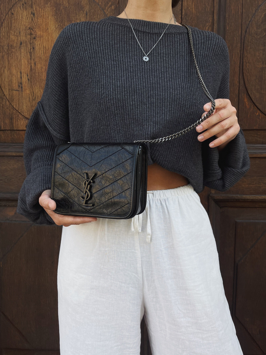 Saint Laurent Niki chain wallet vintage