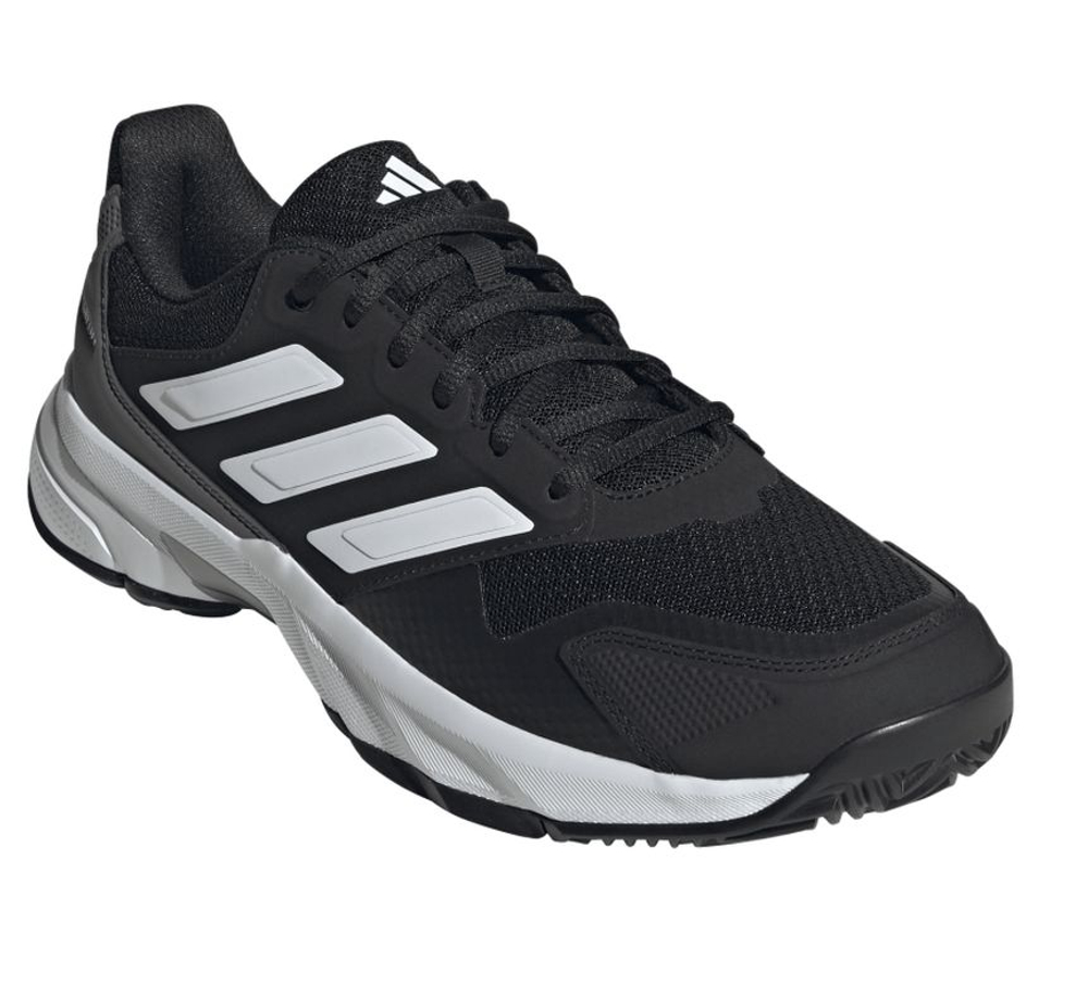Мужские теннисные кроссовки Adidas CourtJam Control 3 M - core black/cloud white/grey four