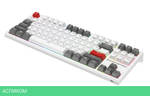Клавиатура Royal Kludge RK-R87 Blue switch/White/Gray/Red