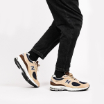 Кроссовки New Balance 2002R Beige Navy Blue