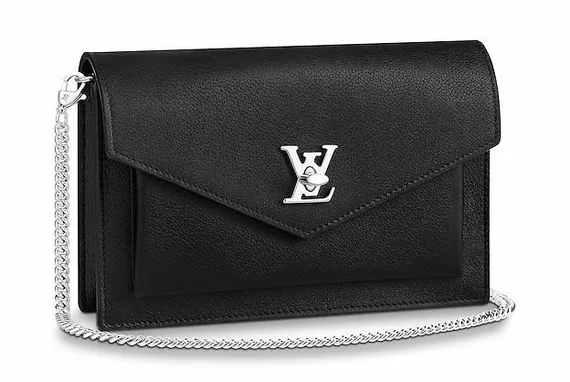 Сумка Louis Vuitton Mylockme Chain черный