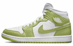 Кроссовки Jordan Air Jordan 1 Mid Se V2 "Green Python" (Женская размерная сетка)