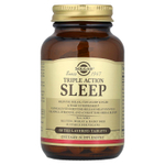 Solgar, Sleep, тройного действия, 60 трехслойных таблеток