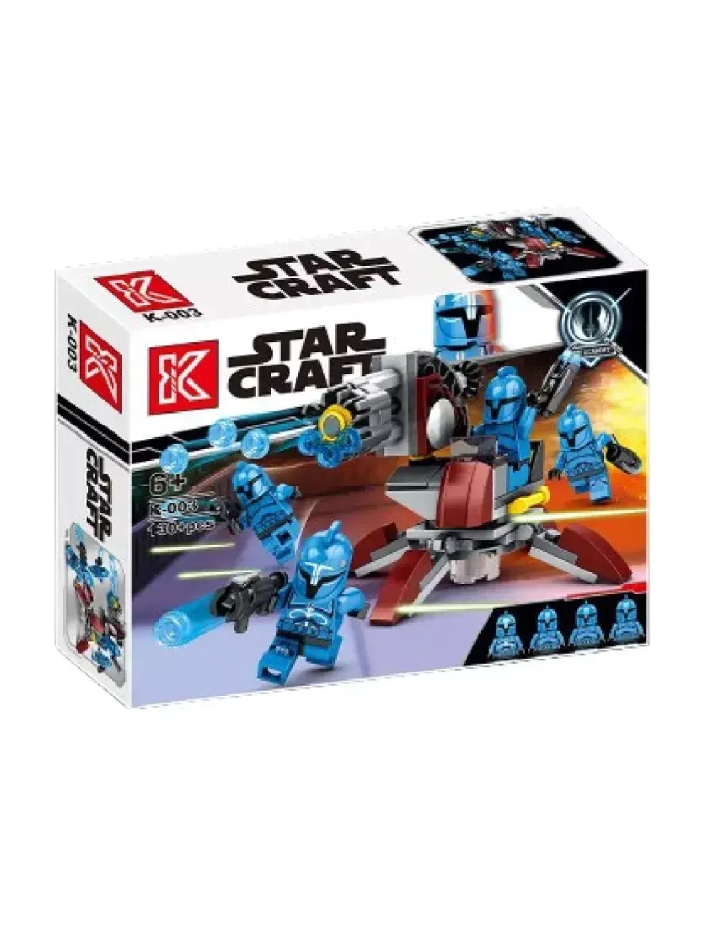 Конструктор Star Wars - Боевой набор сенатских коммандос