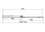 Душевая перегородка Волк-Ин (Walk-In) VSW-4WSL120CLG-L, левая, 1200*2000, брашир. золото, стекло прозрачное