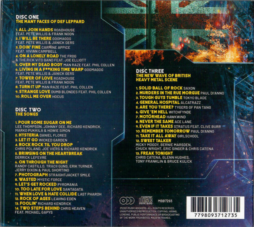 Сборник / The Many Faces Of Def Leppard — A Journey Through The Inner World Of Def Leppard (3CD)