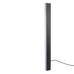 ULO-K10D 30W-5000K-L60-H IP40 BLACK Светильник линейный светодиодный подвесной. Белый свет 5000K. 2800Лм. Алюминий. Цвет черный. TM Uniel