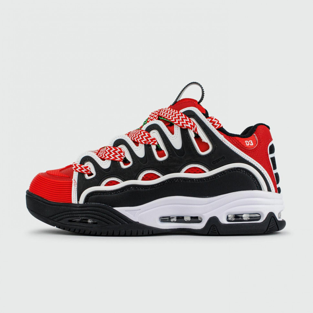 кроссовки Osiris D3 Red Black