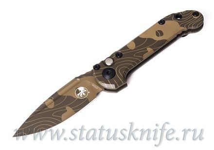 Нож Microtech LUDT 1135S-1TPBNCS-Z4 Topographic Badlands