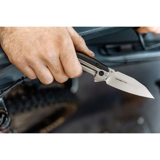 Складной нож KERSHAW Lithium 2049 c клинком из стали 8Cr13MoV, рукоять Нейлон / Stainless Steel