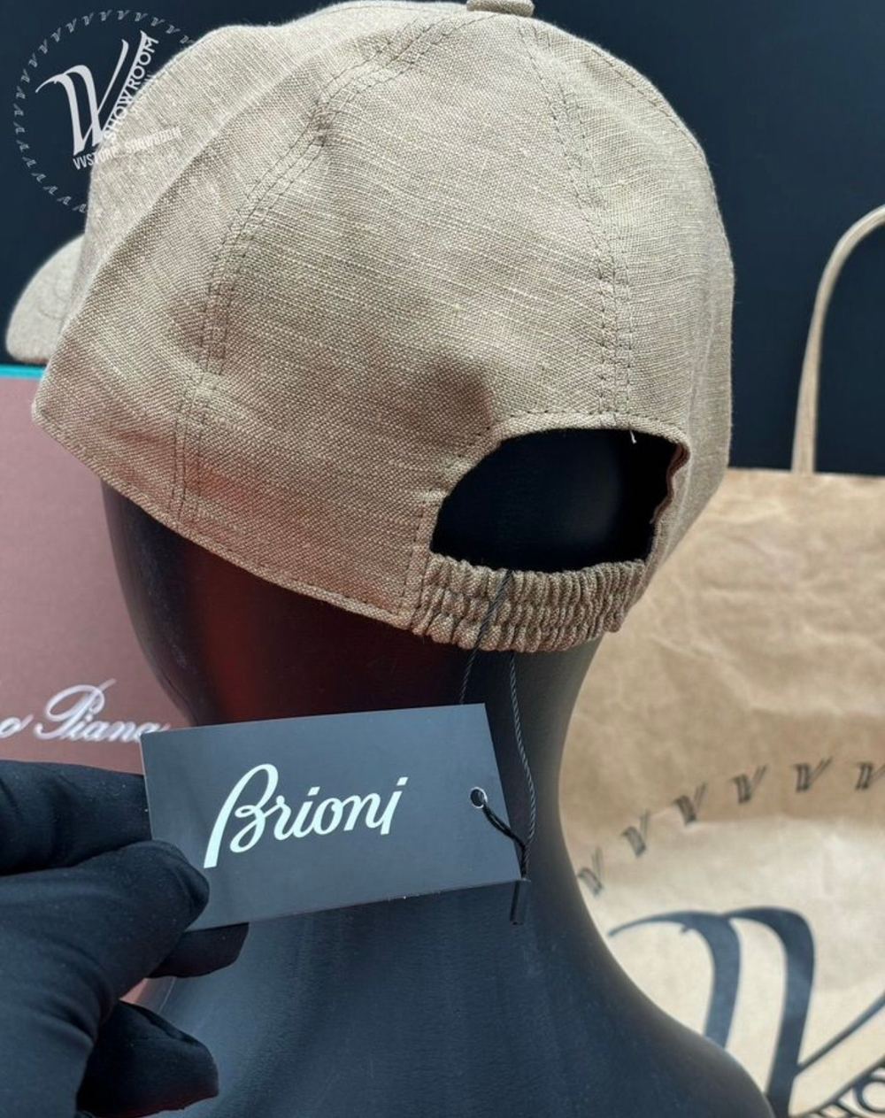 Бейсболка Brioni премиум