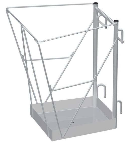 Площадка, навешиваемая на лестницы MEGAL ПЛА 1200-0,6*0,55