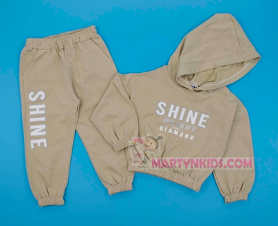 костюм c капюшоном SHINE хлопок 4236