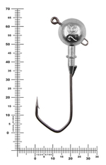 Джиг некрашеный Stinger Eye Jig, крючок Vido Craft VD-079 5/0 (3шт/уп)