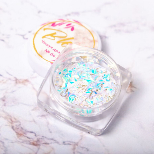 Blesk, Дизайн для ногтей "Чешуя дракона" №04