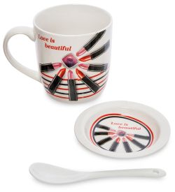 GAEM Art MUG-234/4 Кружка в подарочной коробке «Любовь прекрасна»
