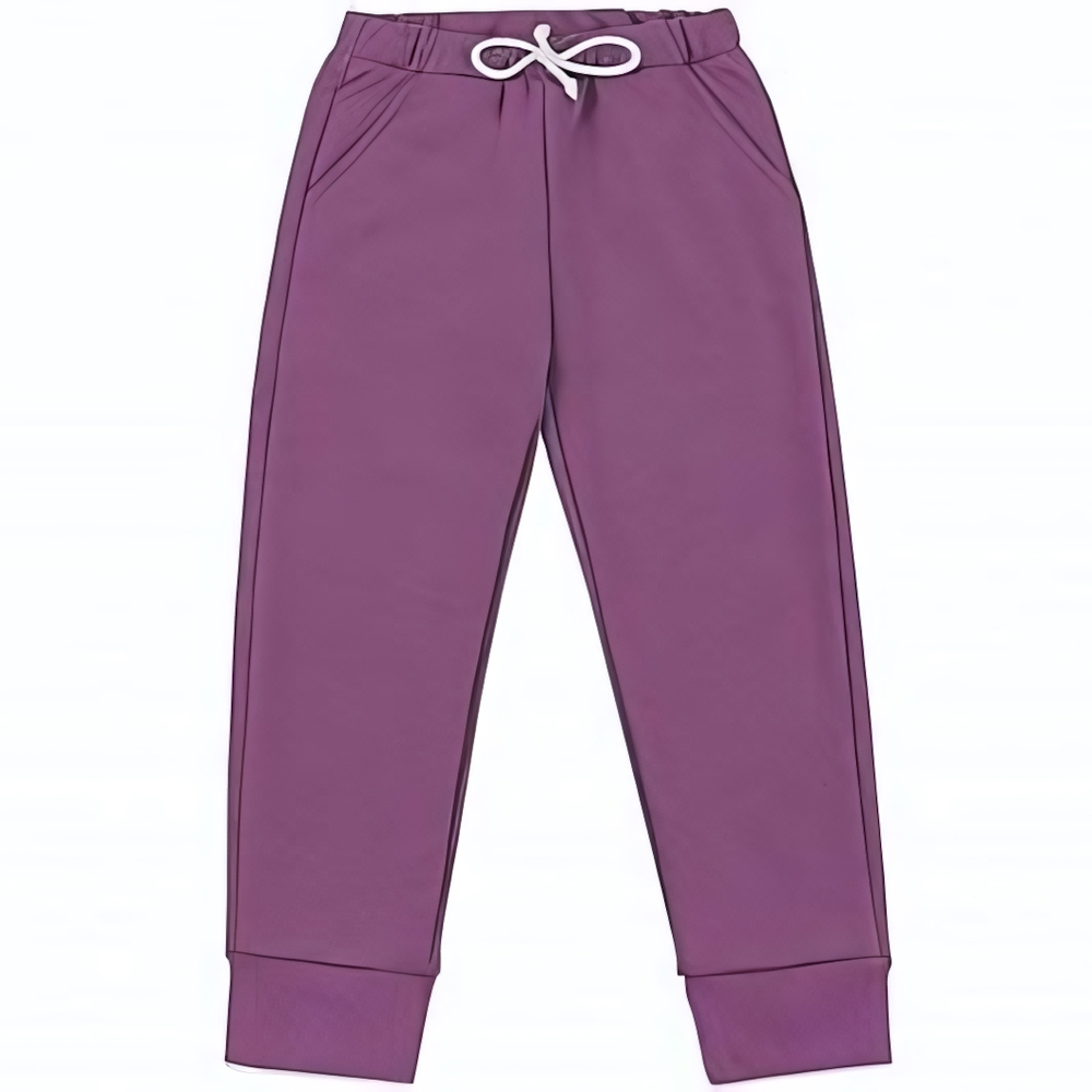 Штаны для девочек футер 3х нитка петля 1510330108 р.86 (Юлла)