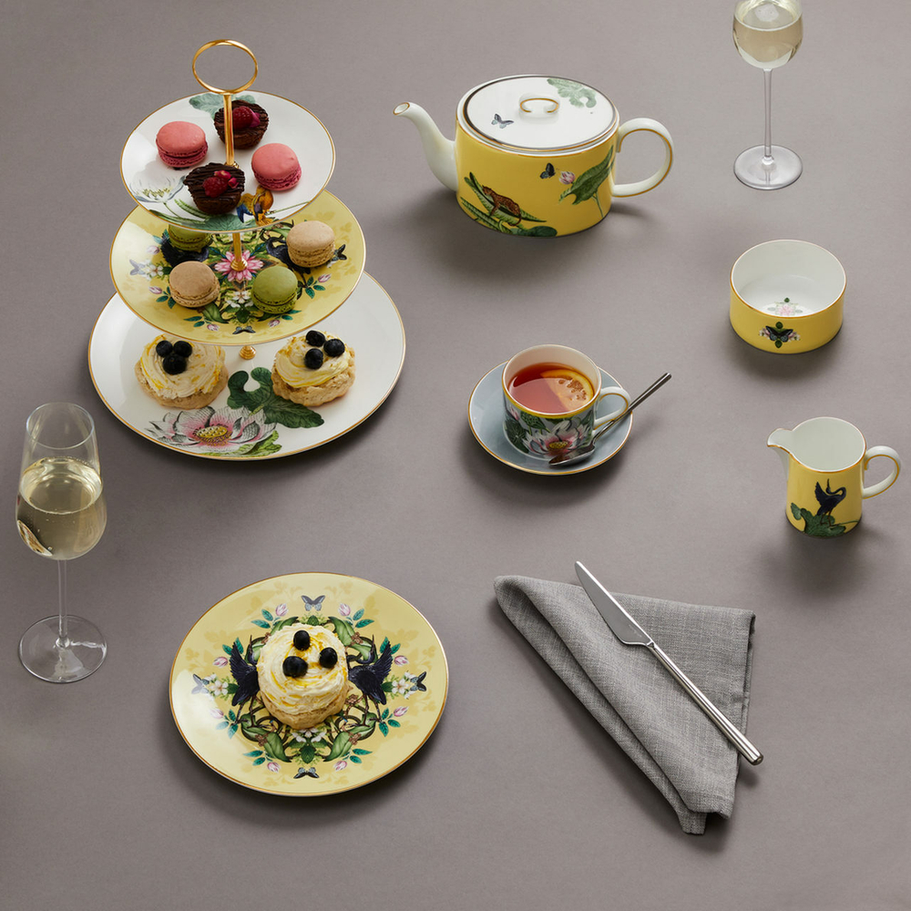 Wedgwood - Тарелка для завтрака Wonderlust Waterlily 20см / артикул   1061856  / GTIN 701587466424