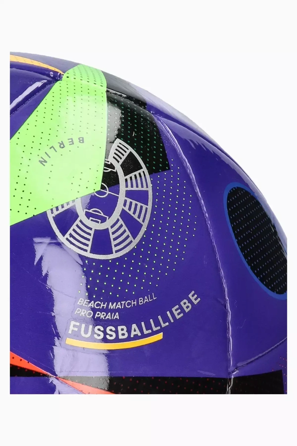 Футбольный мяч adidas Fussballliebe EURO 2024 Pro Beach размер 5 - фиолетовый