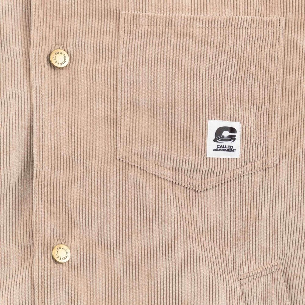 Куртка Called a Garment Corduroy work Светло-бежевая