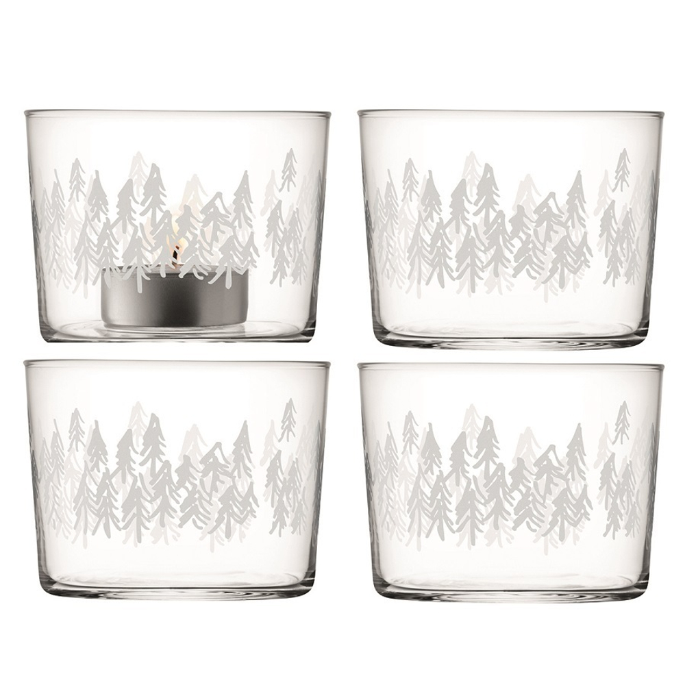 Набор подсвечников fir, 6 см, 4 шт.