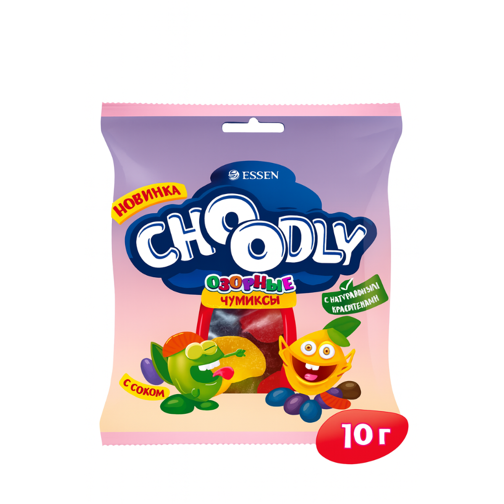 Мармелад  Choodly  Озорные Чумиксы 70 гр