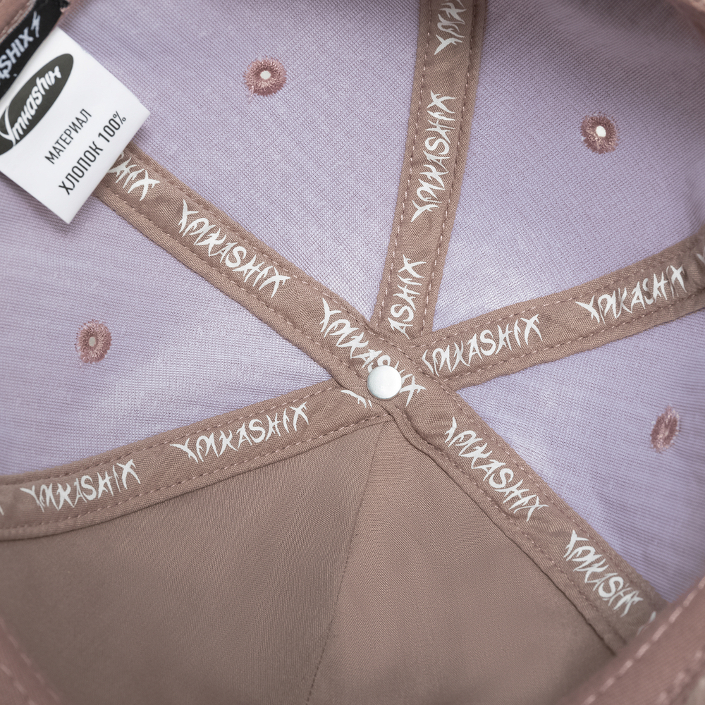 КЕПКА YMKASHIX VELVET FACE FLOWER