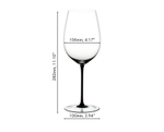 Бокал для красного вина Bordeaux Grand Cru 860 мл Sommeliers Black Tie  Riedel