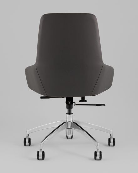 Кресло офисное TopChairs Soulo светло-серый, серый